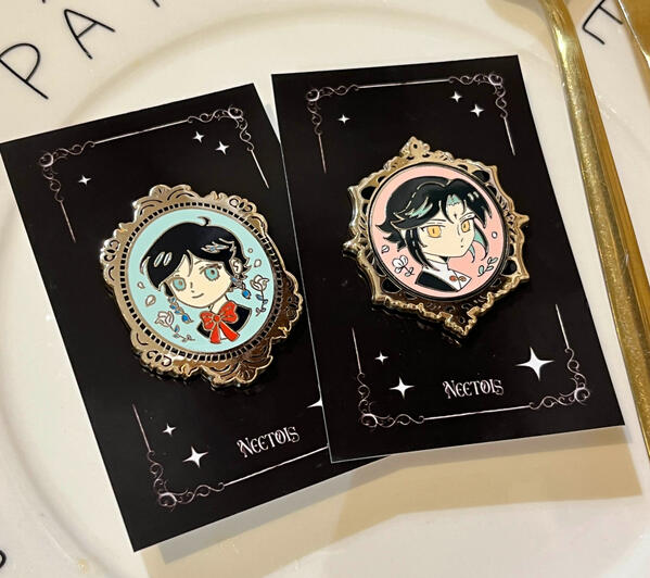 Xiao &amp; Venti Enamel Pins